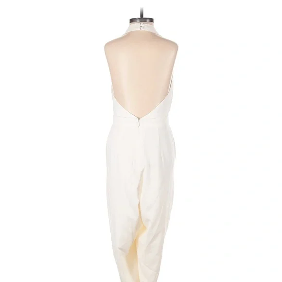 Jill Stuart White Halter Jumpsuit - Picture 3 of 4